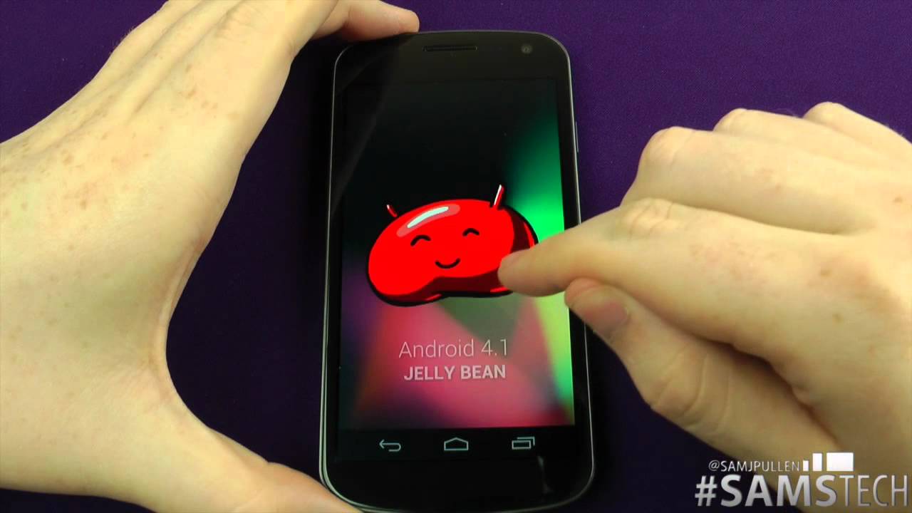 Android 4.1 Jelly Bean Easter Egg - Proper Edition - YouTube