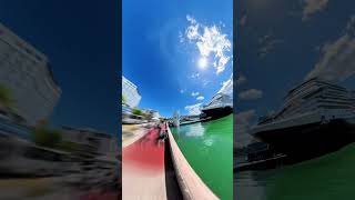 Walking back to the cruise ship after an amazing day in San Juan, Puerto Rico 🇵🇷