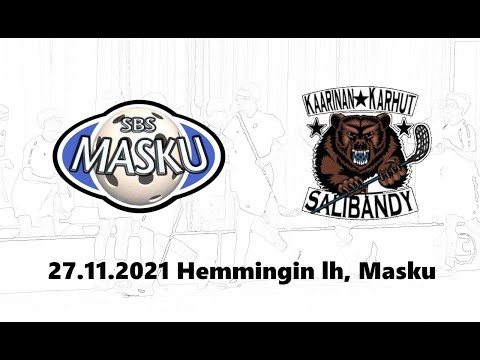 27.11.2021 SBS Masku - Kaarinan Karhut