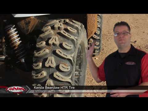 Kenda Bearclaw HTR ATV Quad and UTV Tires in the Chap Moto 25 Inch Tire Shootout