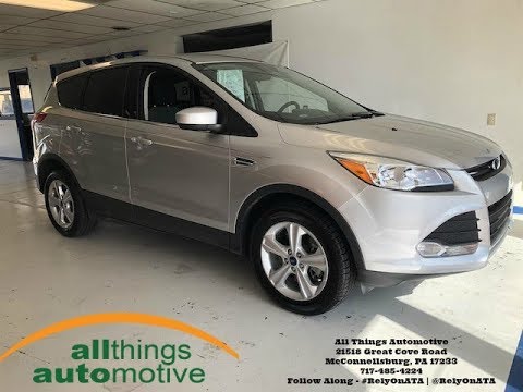 2015 Ford Escape SE SUV - Ingot Silver - Stock WJC58852 | #RelyOnATA | @RelyOnATA