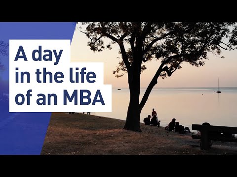A day in the life of an MBA