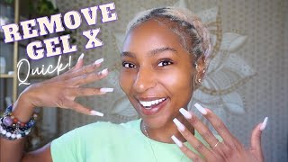 Easy Gel X Nail Removal at Home! It