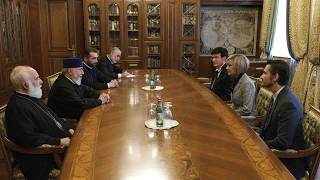 Սպիտակ տան հավատքի հարցերով գրասենյակի ավագ խորհրդականին ընդունեց Հայոց Հայրապետը