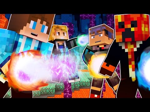 Minecraft 1.9 | Mage Crusade PVP | Magic Wizard Battles w/ Tyler, Preston, and Kenny