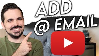 How To Add a Clickable Email Address to Your YouTube Channel
