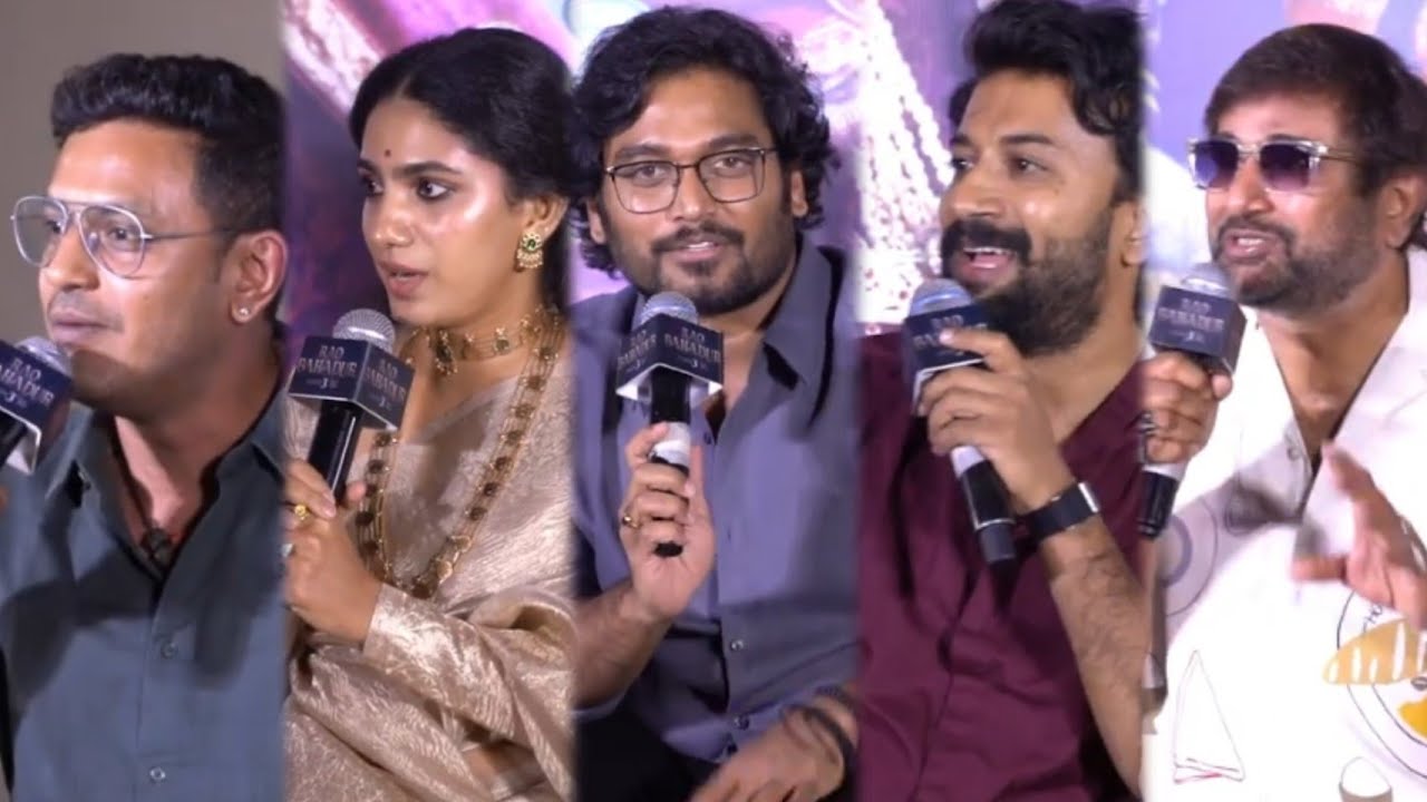 ‘మోర్ దాన్ ఏ టీజర్’ లాంచ్ ఈవెంట్‌లో మీడియాతో ‘రావు బహదూర్’ సినిమా టీమ్ క్యూఅండ్‌ఏ సెషన్