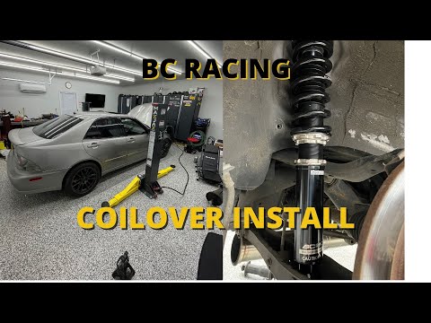 LEXUS IS300 BC COILOVERS INSTALL STEP BY STEP