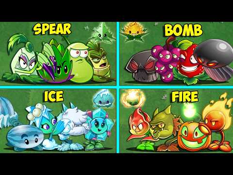 Random 15 Team Plants & Mint LEVEL 1 Battlez - Who Will Win? - Pvz 2 Team Plant vs Team Plant