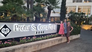 Protur Sa Coma Playa, hotel and room tour - July 2022