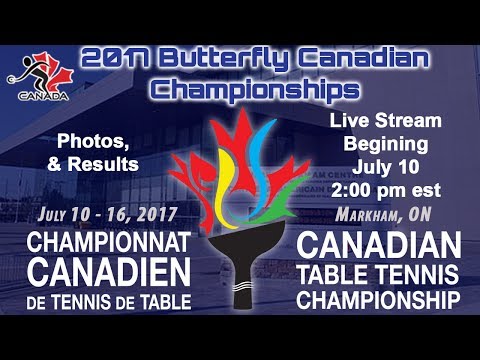 2017 Butterfly Canadian Championships - Day 1