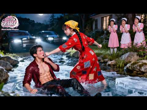 CEO Delirious From Herbal Heat— Village Girl Forces Him Into Icy River&Beats Him Awake!Love Arrives!