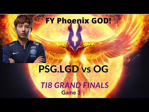 GAME 3 | TI8 OG vs PSG.LGD | Fy phoenix game play!