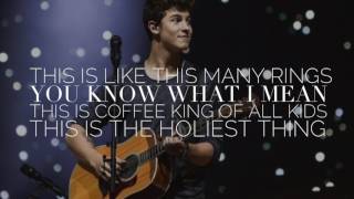 All We Got - Shawn Mendes Lyrics &amp; Empty Arena