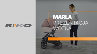 Wózek dziecięcy 2w1 lub 3w1 Riko Marla - baby stroller