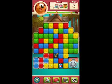 Toon Blast Level 2233 - NO BOOSTERS 🐻🐺🐱 | SKILLGAMING ✔️