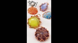 Play with wire | Flowers | pendant | spring | Viking weaving@LanAnhHandmade 727 #Shorts