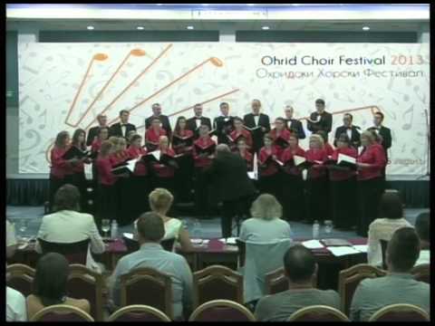 The Collegium Medicum Choir in Bydgoszcz Nicolaus Copernicus University (Ohrid Choir Festival 2013)