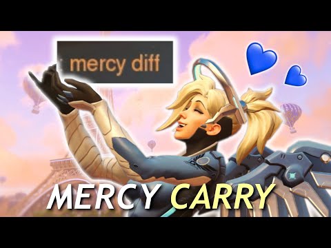 "Mercy Diff" - Mercy Can Carry! (Overwatch)