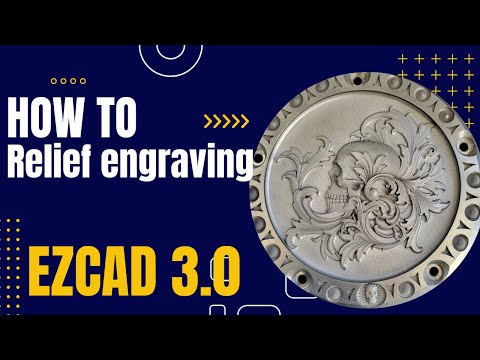 Making a 2.5D relief file from a grayscale image in EZCAD 3.0