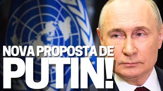 Putin deixa de atacar Ucrânia! Rússia faz proposta à ONU; Alemanha veta Ucrânia na União Europeia!