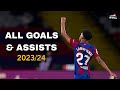 Lamine Yamal - All Goals and Assists for FC Barcelona so far - 2023/24