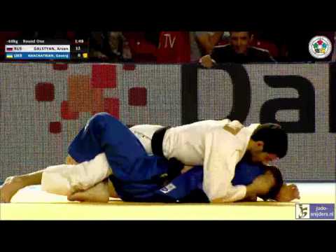 Judo 2014 Grand Prix Tbilisi: Galstyan (RUS) - Khachatrian (UKR) [-60kg]