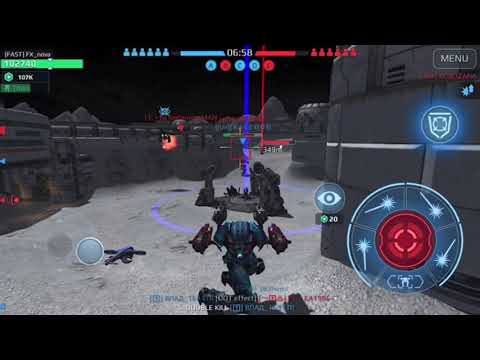 INSANE SUPPORT: pulsar/hussar leech - 600m support bot - War Robots gameplay
