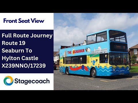 Full Route Journey | Stagecoach NE Bus Route 19 - Seaburn To Hylton Castle | X239NNO/17239
