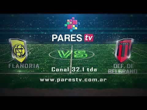 PROMO I Flandria vs Defensores de Belgrano I EN VIVO