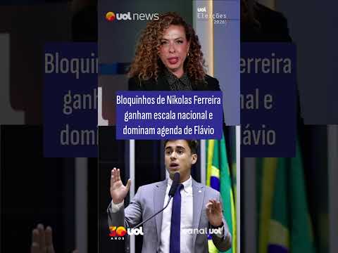 Bloquinhos de Nikolas ganham escala nacional e dominam agenda de Flávio Bolsonaro no 2º turno