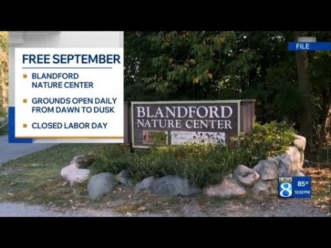 Blandford Nature Center admission is free this month