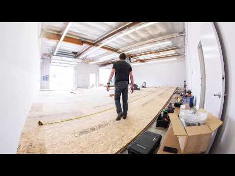 Ground Control Floors' Sprung Floor Construction