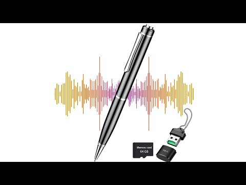 Review: 64GB Smart Digital Voice Recorder with Card Reader, Upgraded Recording Device Voice