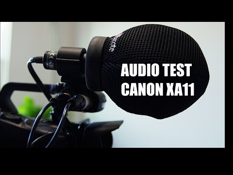CANON XA11 SAMPLE AUDIO