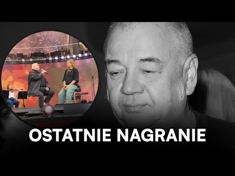 Ostatnie nagranie Stanisława Soyki z próby przed festiwalem. To działo się tuż przed śmiercią