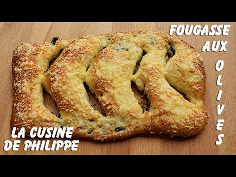 Fougasse aux olives