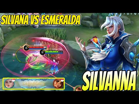 SILVANNA TERIMANATOR EZ KILL NOVARIA!! - Silvanna Best Build 2023 ~ MLBB