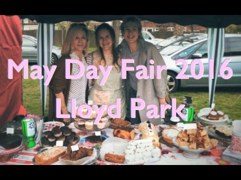 May Day Fair at Lloyd Park is amazing! Cake Stall, a dog show & beer!