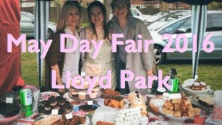 May Day Fair at Lloyd Park is amazing! Cake Stall, a dog show & beer!