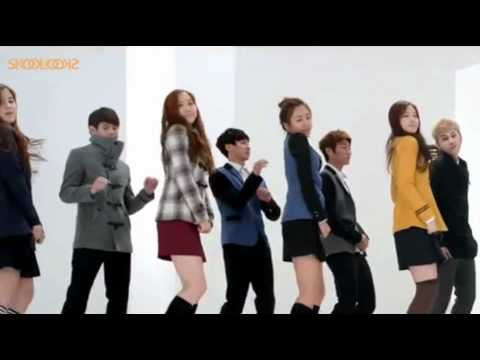 [CF] 111226 BEAST & APINK - Real Skinny look.ver (SKOOLOOKS)