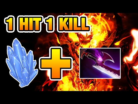 2 HITS 1 KILL Miracle- [Shadow FIend] Dota2 7.02