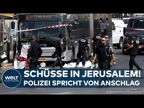 SCHÜSSE IN JERUSALEM: Mindestens vier Tote und viele Verletzte – Polizei spricht von Anschlag