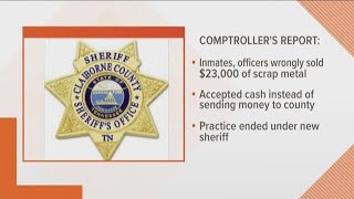 Report: Claiborne inmates, officers on litter patrol collected cash for scrap metal