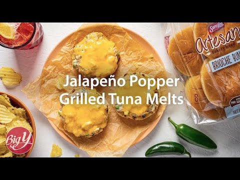 Jalapeño Popper Grilled Tuna Melts Recipe