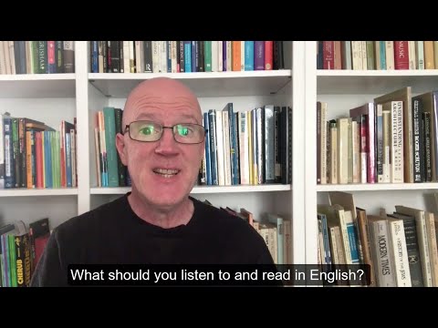 What to Read and Listen to in English