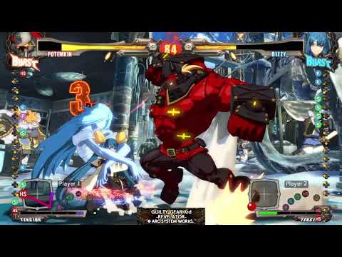 Guilty Gear Xrd Rev2 3/21/19 MechWarriorNY (Potemkin) vs Pendual (Dizzy) 2