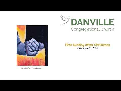 December 28, 2025 – First Sunday after Christmas