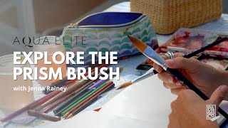 The Best Paintbrush for Dahlias - Princeton Prism Brush