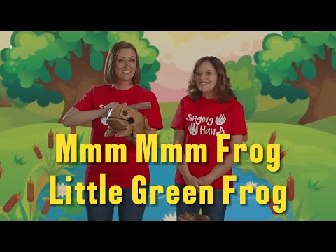 Makaton - MMM MMM FROG (THE LITTLE GREEN FROG SONG) - Singing Hands